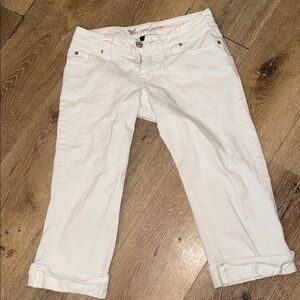 Wet Seal white Ankle Jeans size 0